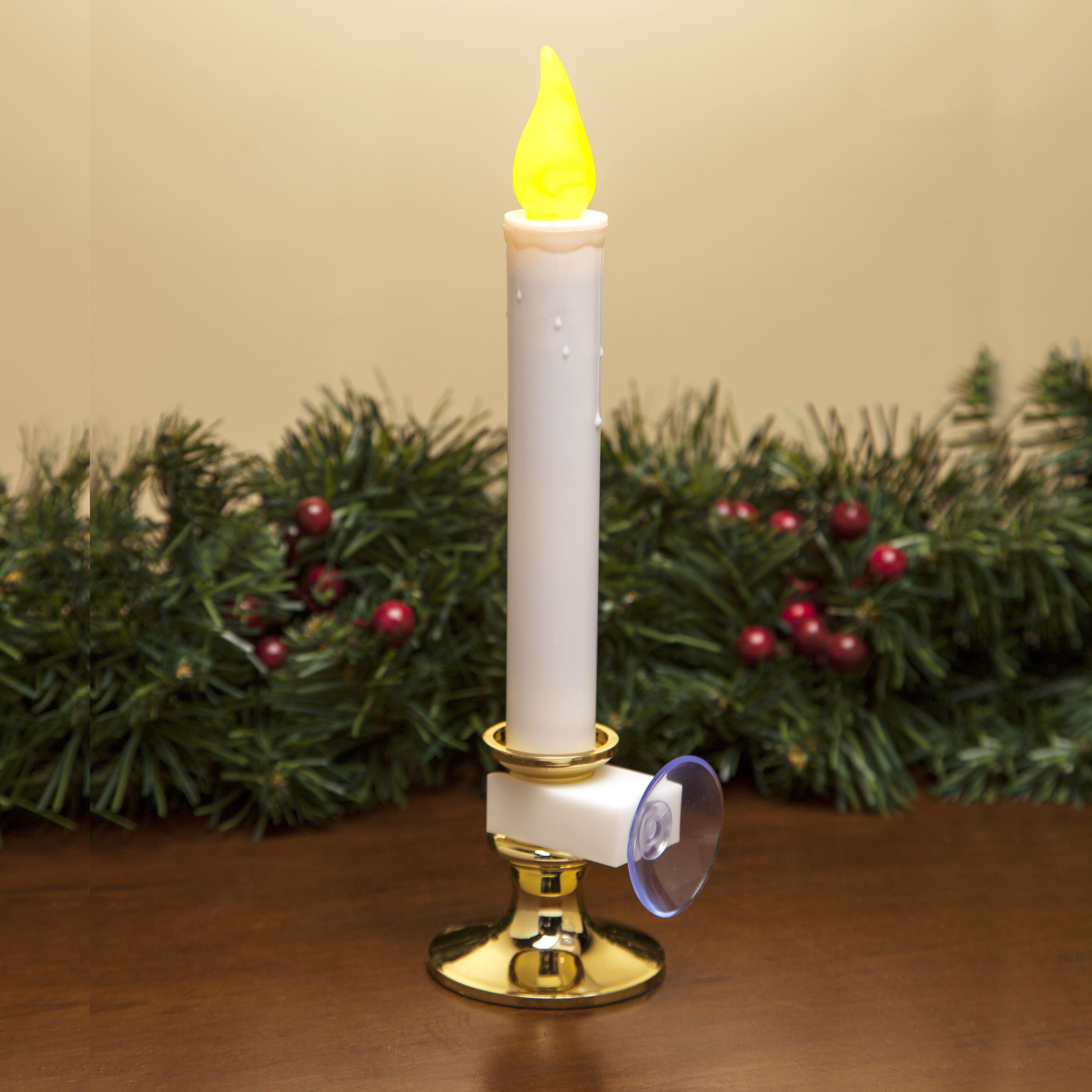 Classic Battery Operated Candolier with Gold Base