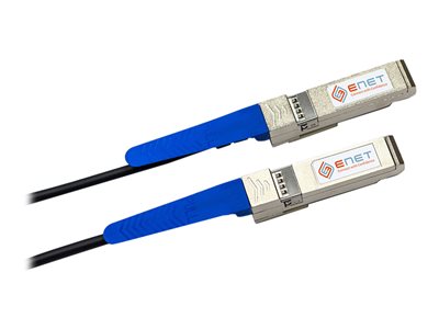 eNet Components - 10GBase direct attach cable - SFP+ (M) to SFP+ (M) - 16.4 ft - passive PAN-SFP-PLUS-CU-5M-ENC