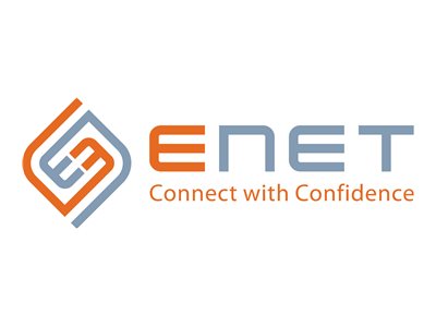 eNet Components - Patch cable - RJ-45 (M) to RJ-45 (M) - 9 ft - STP - CAT 6a - booted, molded, riser, snagless - blue C6A-SHBL-CB-9-ENC