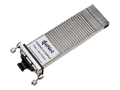 eNet Components XENPAK-10GB-LR-ENC - XENPAK transceiver module - 10 GigE - 10GBase-LR - up to 6.2 miles - 1310 nm - for P/N: XENPAK10GBLR+ENC