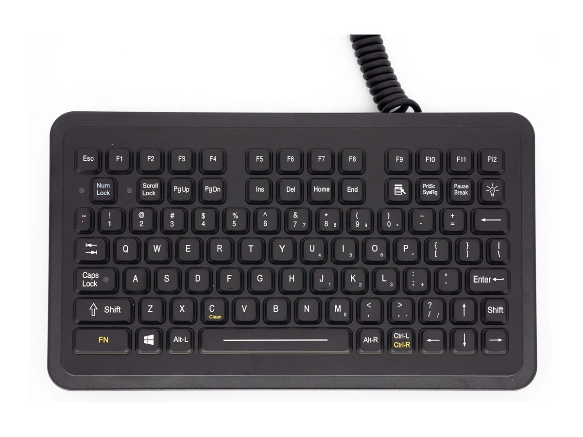 iKey SLP-88-PS2 Panel Mount - Keyboard - backlit - PS/2