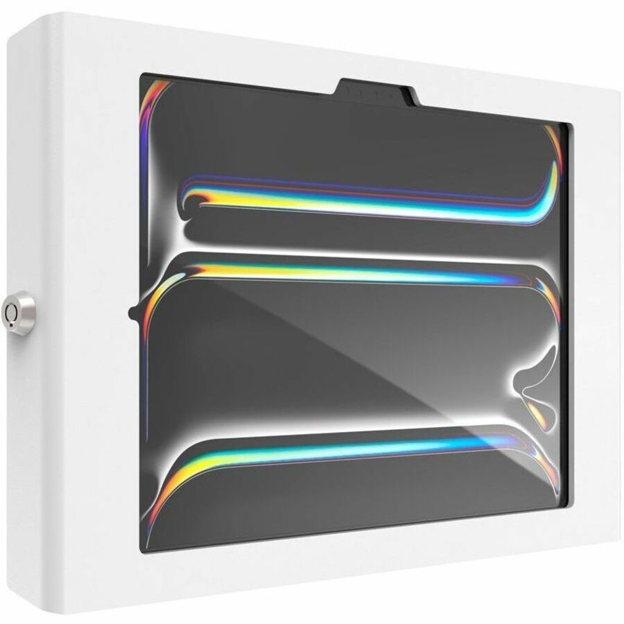 iPad Pro M4 11" (2024), Apex Secured Enclosure Wall Mount - White 11PAPX4W