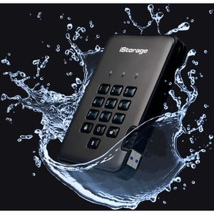 iStorage diskAshur PRO2 SSD 1 TB Secure Solid State Drive | FIPS Level 3 | Password Protected | Dust/Water-resistant. IS-DAP2-256-SSD-1000-C-X