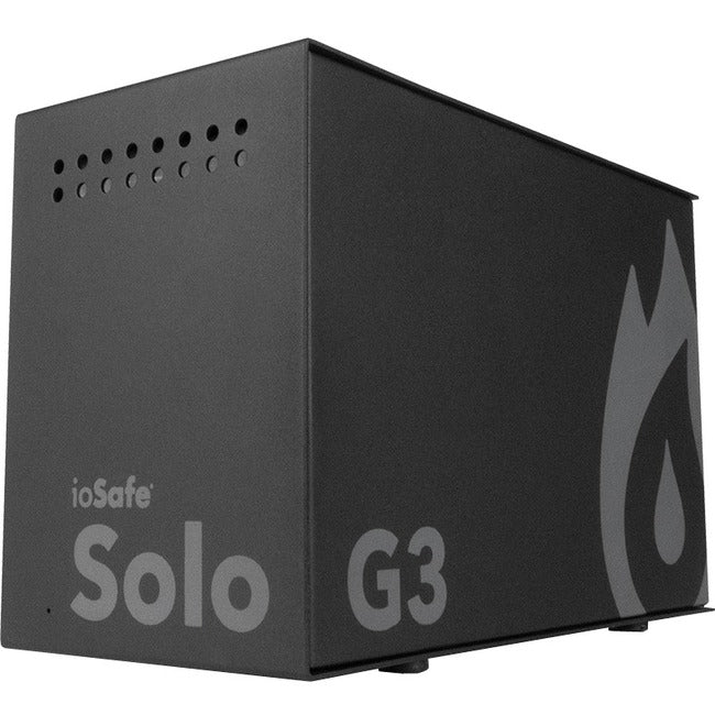 ioSafe Solo G3 Black Edition 2 TB Desktop Hard Drive - External - Black 71300-1236-1200