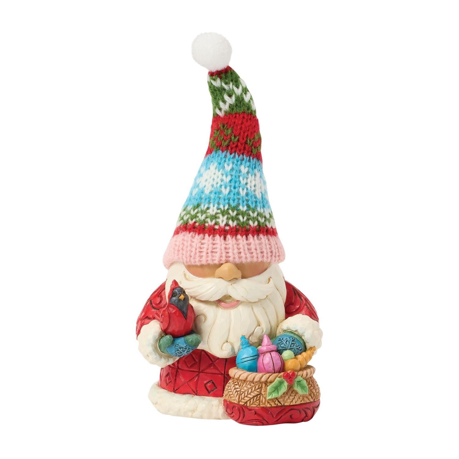 Holiday Gnome with Knit Hat