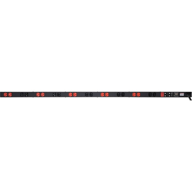 rPDU Metered Standard 30A 208V Vertical with NEMA 6-20R - High Power Distribution | TecISoft 38318