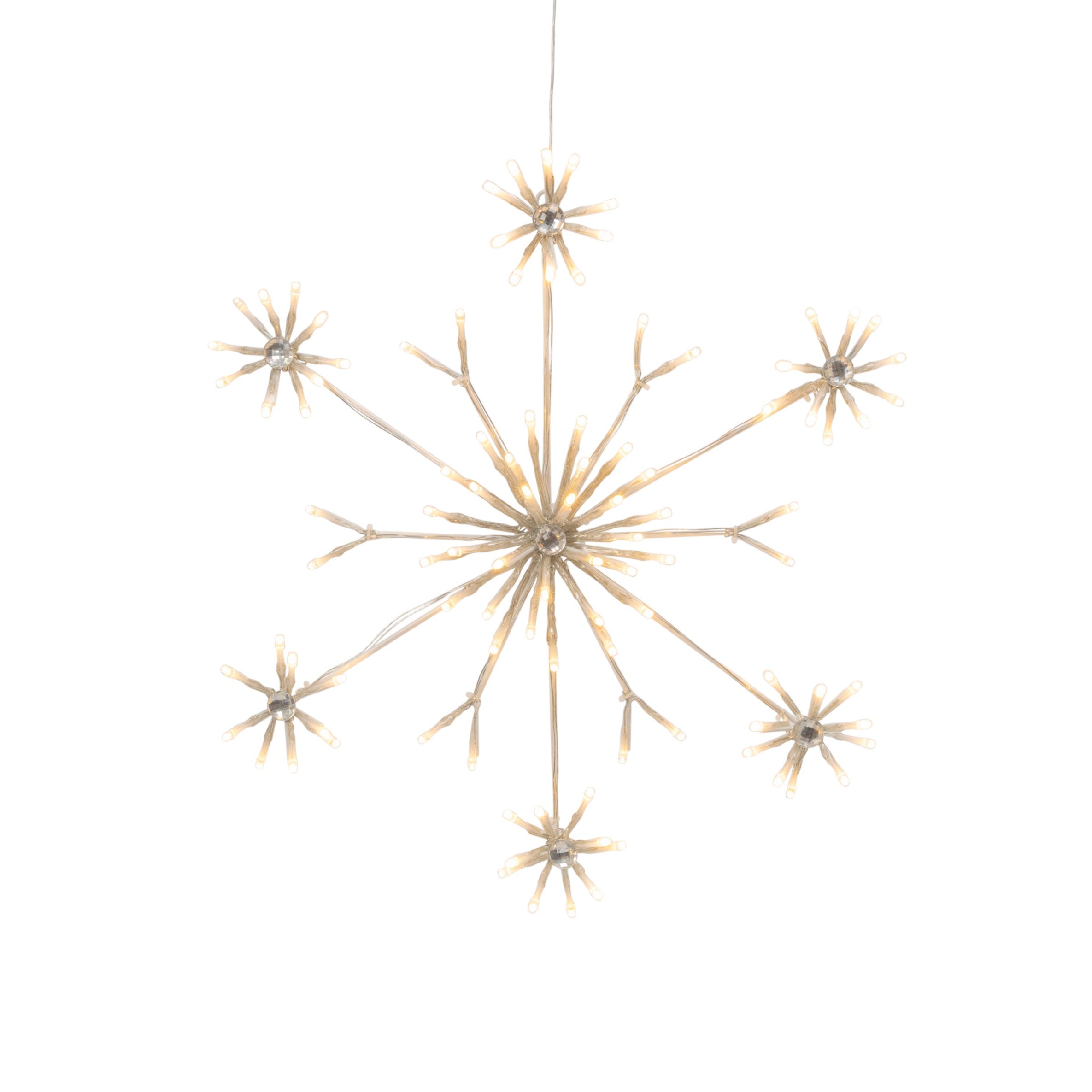 LED Lighted Snowflake - 20 inch