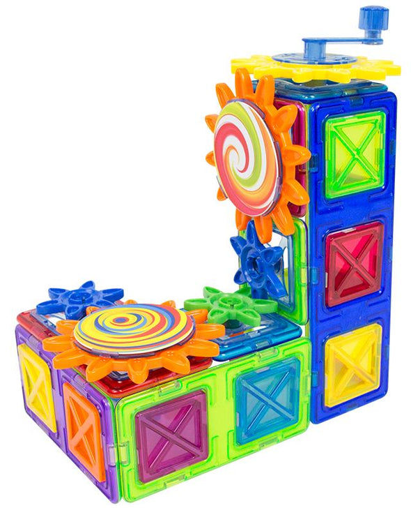 Magformers Magnets In Motion 37 Piece Gear Set