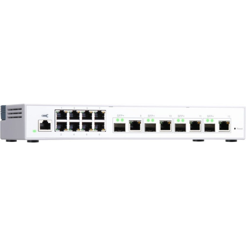 10GbE Switch - QNAP QSW-M408-4C-US Layer 2 Web Managed | Tecisoft