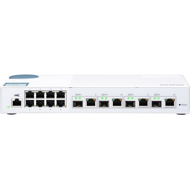 10GbE Switch - QNAP QSW-M408-4C-US Layer 2 Web Managed | Tecisoft