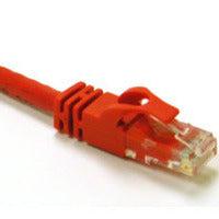 14ft Cat6 550MHz Snagless Crossover Patch Cable, Red | C2G 27864