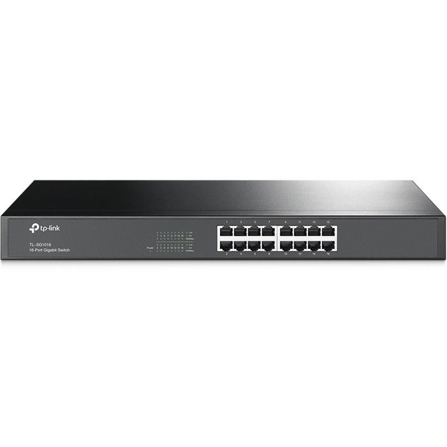 16 Port Gigabit Switch - TP-Link TL-SG1016 Rackmount Unmanaged Ethernet Switch with Energy Efficiency | TecISoft