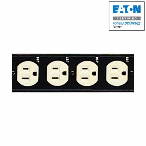 1U Power Distribution Unit - Basic Rack PDU 12 Outlets | Eaton TPC12-A
