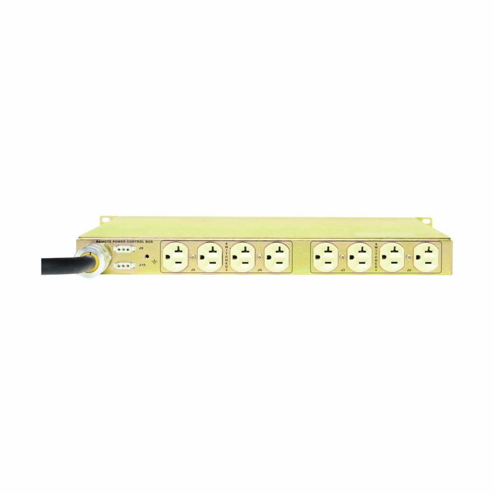1U Power Distribution Unit - Emergency Power Off Rack PDU | TecSoft TPC115-10-A-LTR