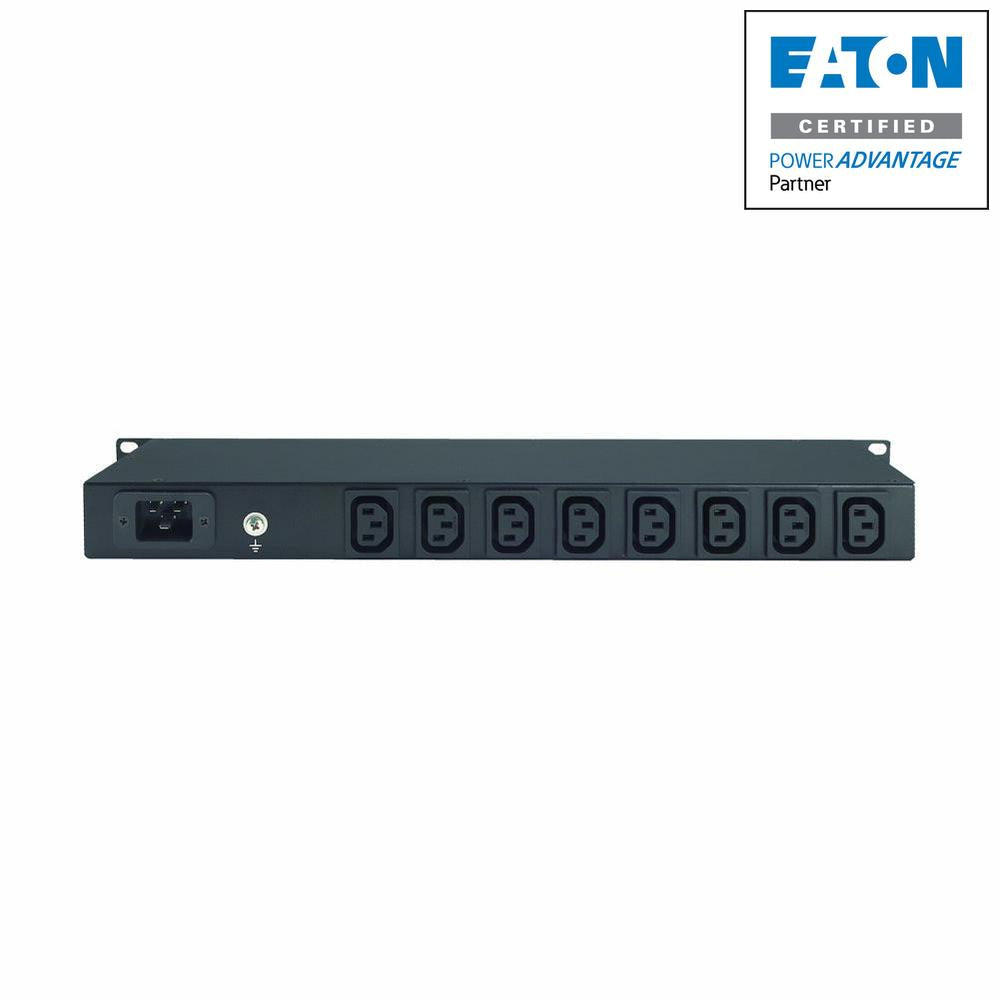 1U Power Distribution Unit - Horizontal Rack Mount PDU | Eaton T8-A-CB