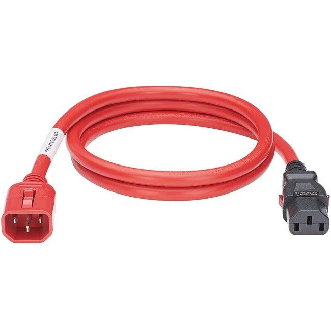 2Ft 10Pk Lpc Iec C14Ft To Iec,C13 Red