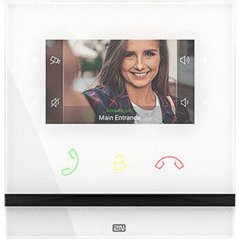2N Telecommunications Indoor Compact Video Intercom System 10.9 Cm (4.3") White