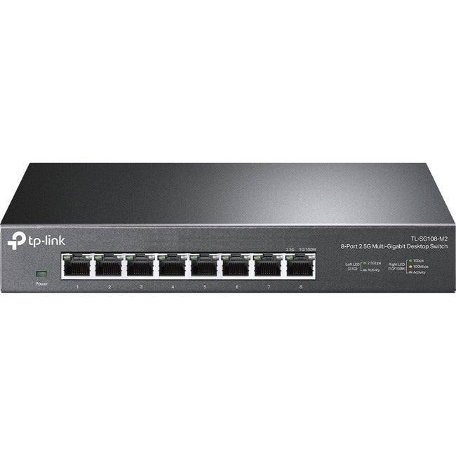 2.5G Switch - TP-Link TL-SG108-M2 8-Port Desktop Multi-Gigabit | Tecisoft