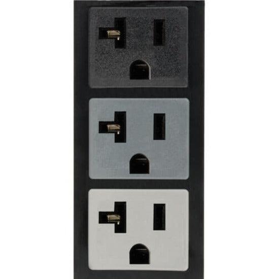 3-Phase Metered PDU - Tripp Lite 5.7kW Power Distribution Unit 208/120V (TAA) PDU3MV6L2120B