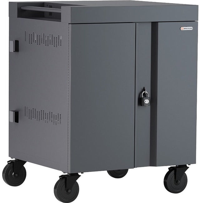 32 Device Charging Cart - CUBE Cart for Chromebooks Laptops Tablets Educational Solution | TecISoft TVC32PAC-270PA