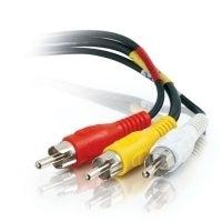 3ft (0.9m) Value Series™ Composite Video + Stereo Audio Cable - C2G 40447