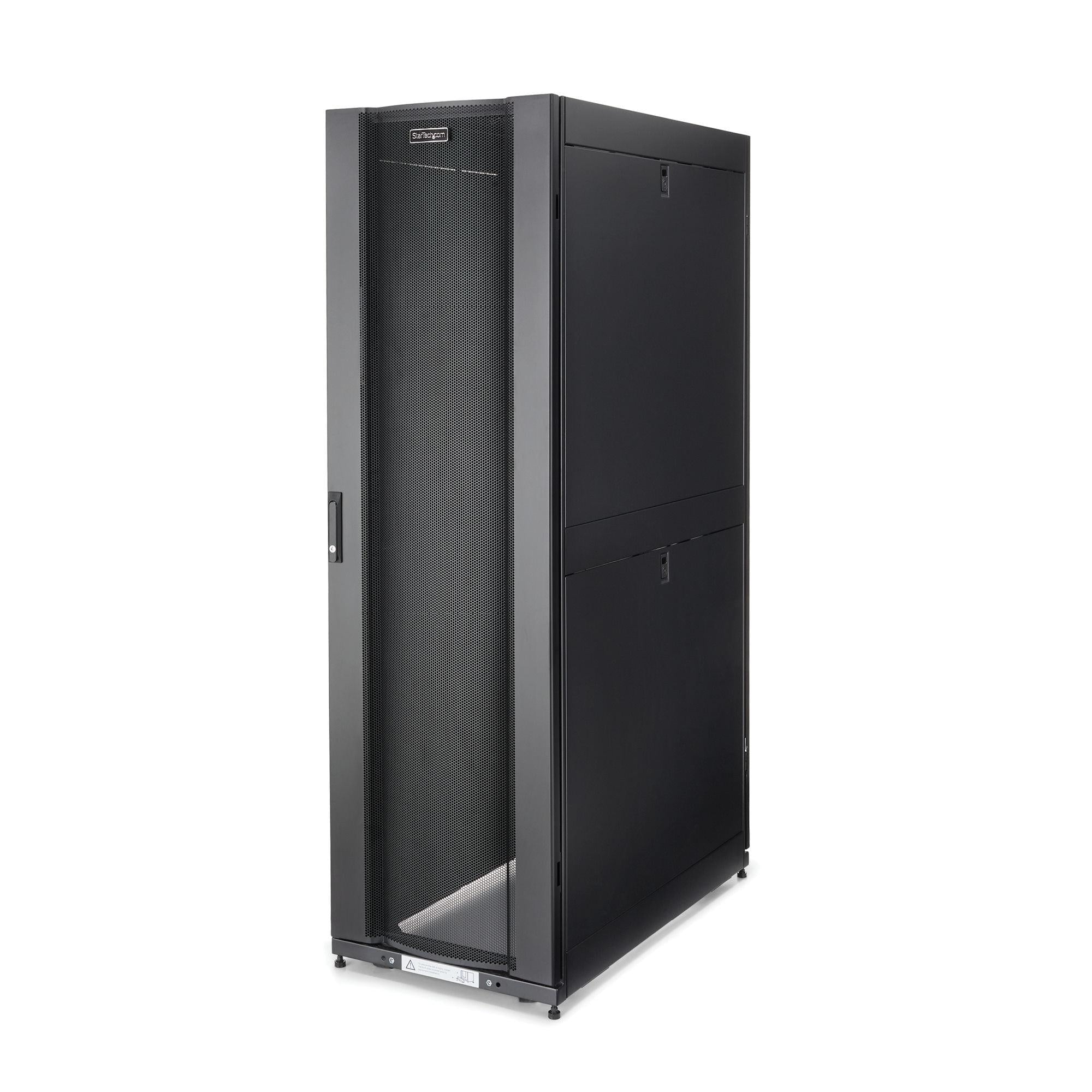 42U Server Rack Cabinet - 4-Post 19-inch Data Center Rack Enclosure | StarTech RK4242BK24