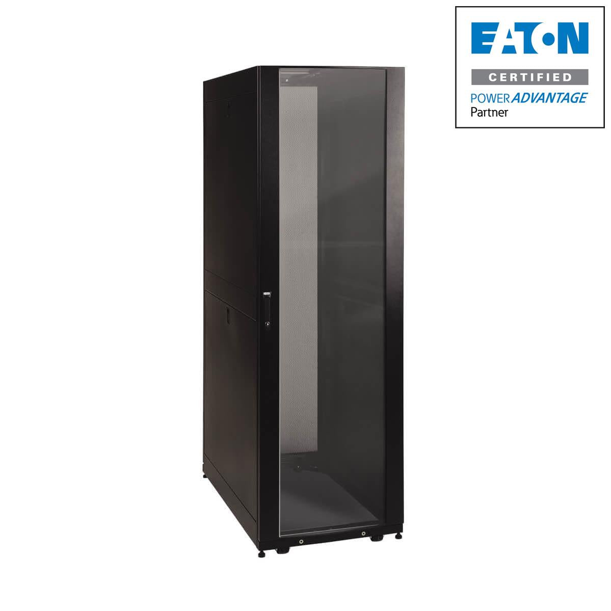 42U Server Rack Enclosure - Standard-Depth Data Center Cabinet | Tripp Lite SR42UBG