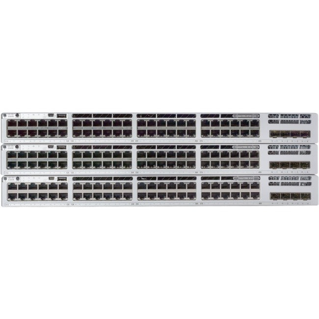 48 Port PoE Switch - Cisco Catalyst 9300L Enterprise Managed | TechSoft C9300L-48UXG4X-EDU