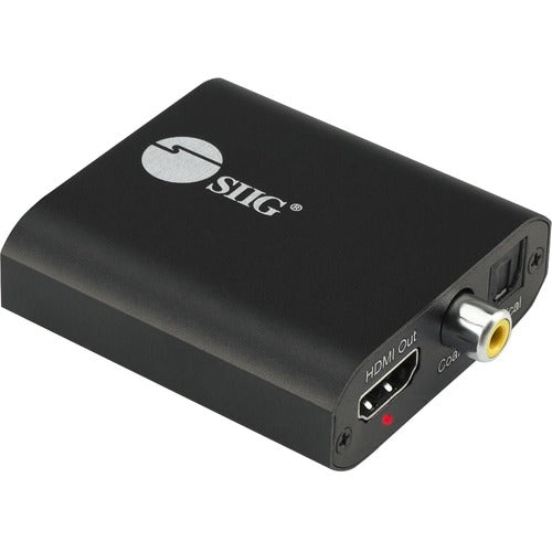 4K HDMI Audio Extractor Converter - Toslink Optical & Analog Stereo | Tecisoft CE-H26Q11-S1