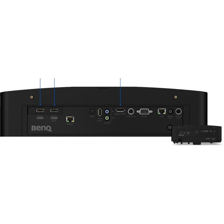 BenQ LK936ST 3D Ready Short Throw DLP Projector - 16:9 - Ceiling Mountable, Wall Mountable