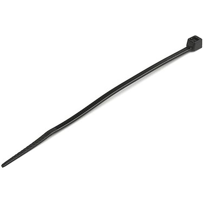 4Xem 100 Pack 5" Reusable Cable Ties - Black Medium Nylon/Plastic Zip Tie