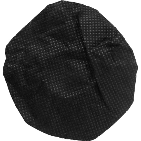 50PAIRS DISPOSABLE SANITARY EARCUSHION COVERS 2.5 IN BLACK HYGENX25BK