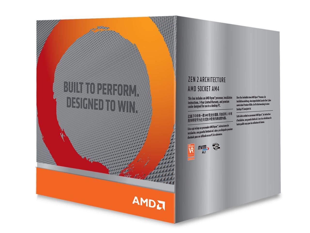 Amd 100-100000023Box Ryzen 9 3900X Desktop Processors / 3.8Ghz/ Twelve-Core/ Pcie 4.0/ Retail