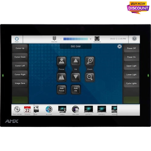 AMX 10.1 Modero G5 Wall Mount Touch Panel" FG5969-49BL