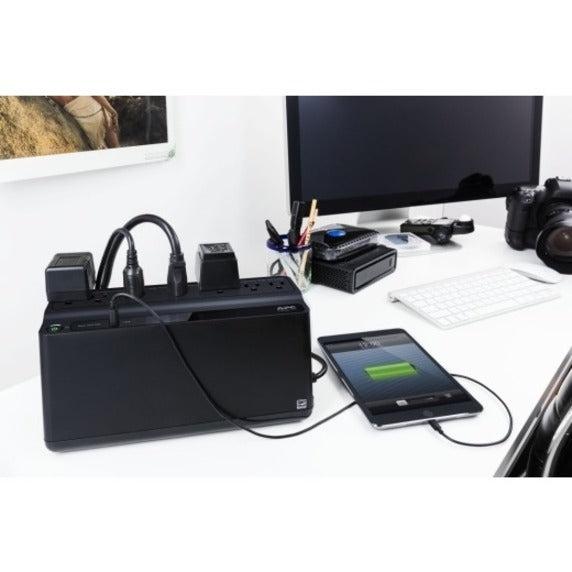 APC Back-UPS 600VA - Battery Backup Power Protection | TecISoft BE600M1