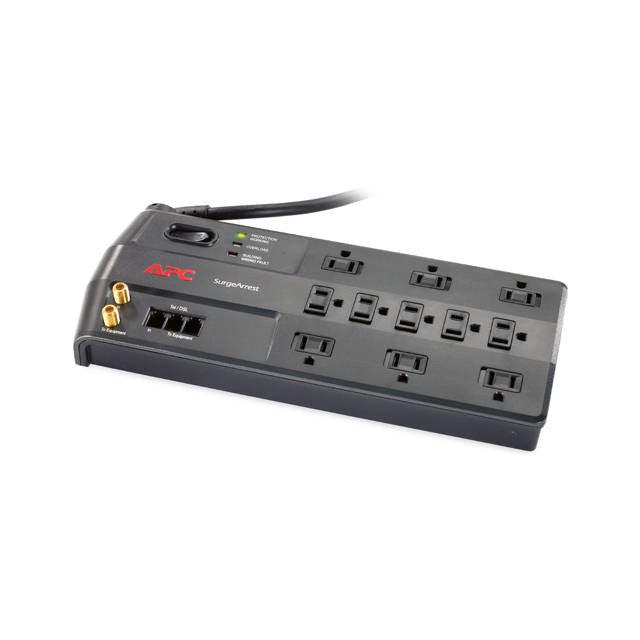 Apc P11Vnt3 Performance Surgearrest 11-Outlet/ 3020 Joules 120V Surge Protector, W/ Phone (Splitter) & Coax & Ethernet Protection