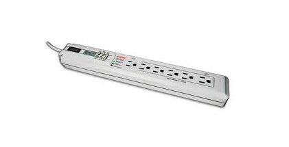 Apc P6Gc Surge Protector White 6 Ac Outlet(S) 120 V 0.91 M