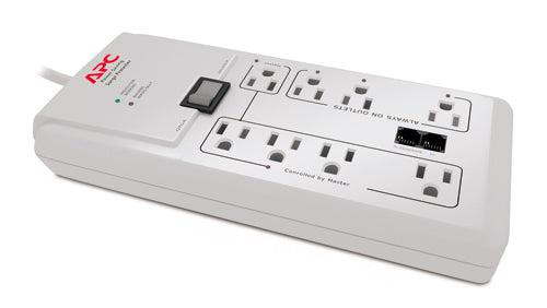 Apc P8Gt Surge Protector White 8 Ac Outlet(S) 120 V 1.83 M