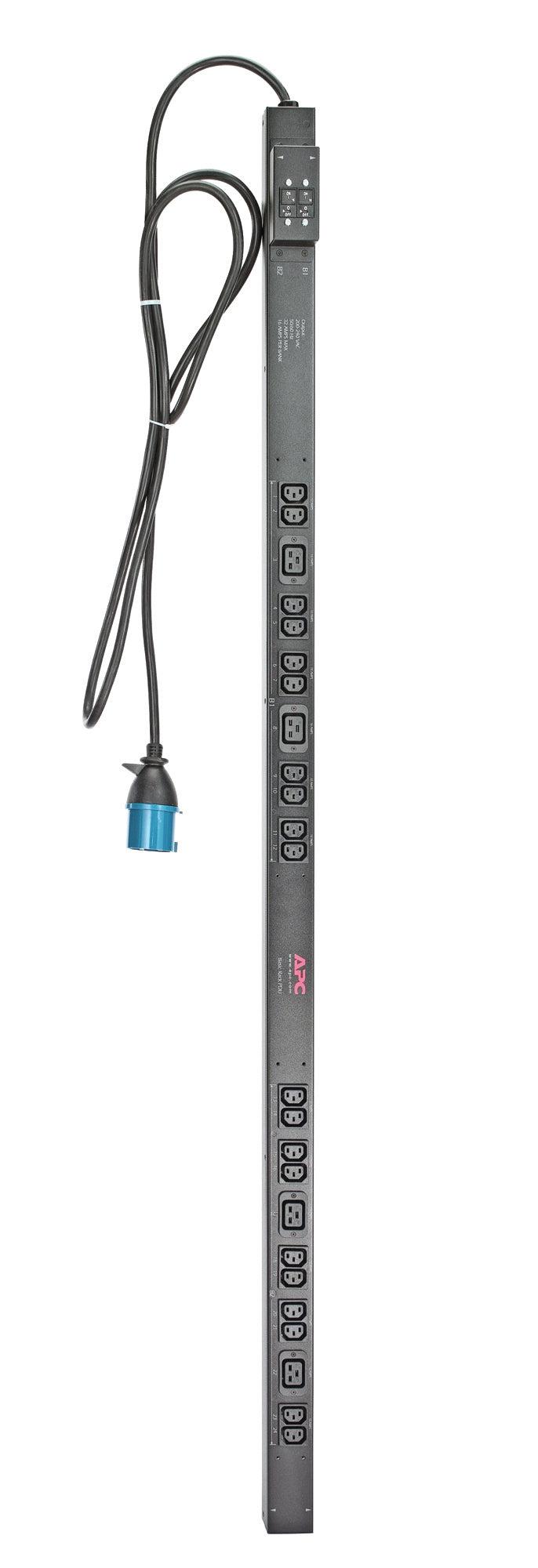 APC Rack PDU Basic Zero U 32A 230V (20)C13 (4)C19 - Data Center Power Distribution | TecISoft AP7553