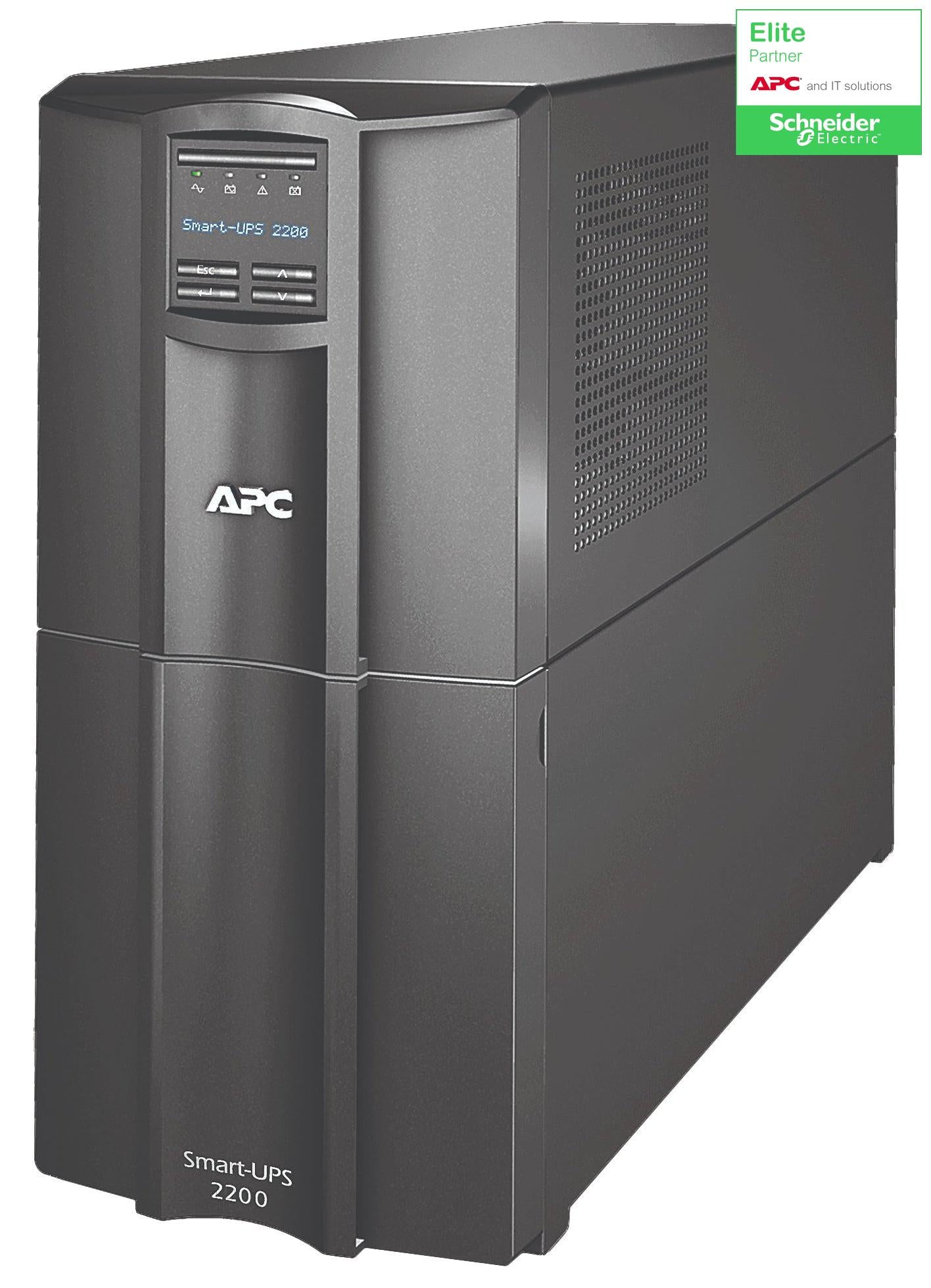 APC Smart-UPS SMT2200C - Line Interactive 2200VA Tower UPS | Tecisoft