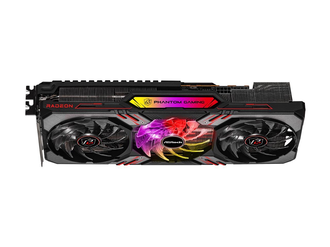 Asrock Radeon Rx 6700 Xt Phantom Gaming D Graphic Card, 12Gb Gddr6 Vram, Amd Rdna2 (Rx6700Xt Pgd 12Go)