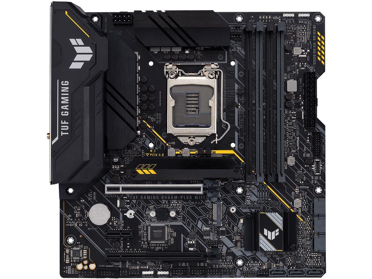 Asus Tuf Gaming B560M-Plus Wifi Lga 1200 Intel B560 Sata 6Gb/S Micro Atx Intel Motherboard