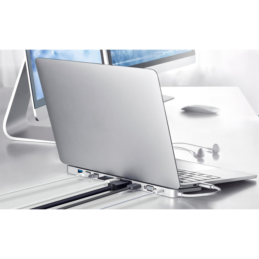 ATEN USB-C Multiport Dock with Power Pass-Through UH3234