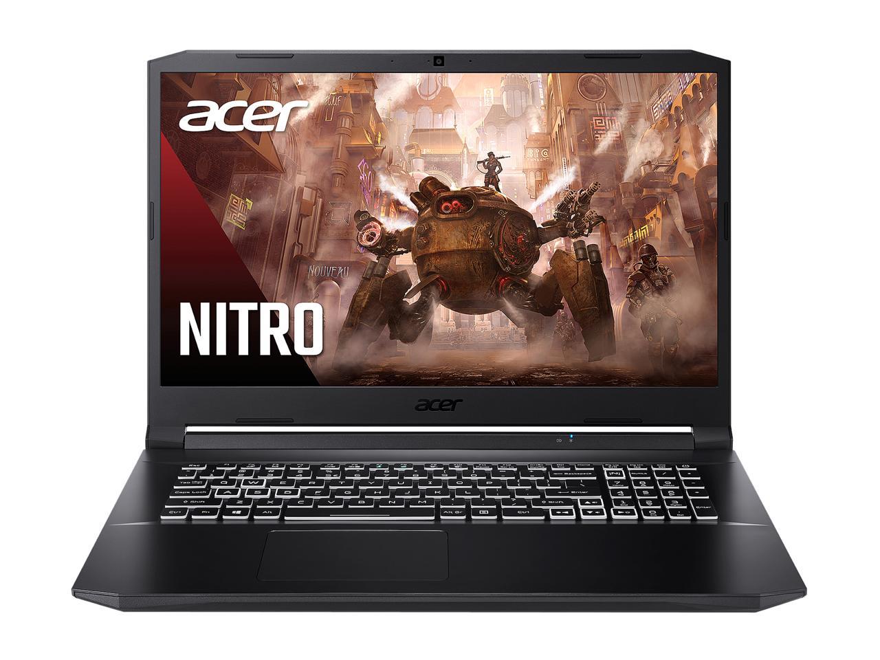 Acer Nitro 5 - 17.3" 360 Hz Ips - Amd Ryzen 7 5000 Series 5800H (3.20Ghz) - Nvidia Geforce Rtx