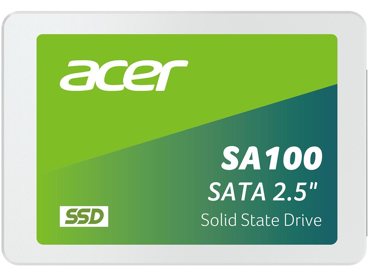 Acer Sa100 2.5" 960Gb Sata Internal Solid State Drive (Ssd) Bl.9Bwwa.104