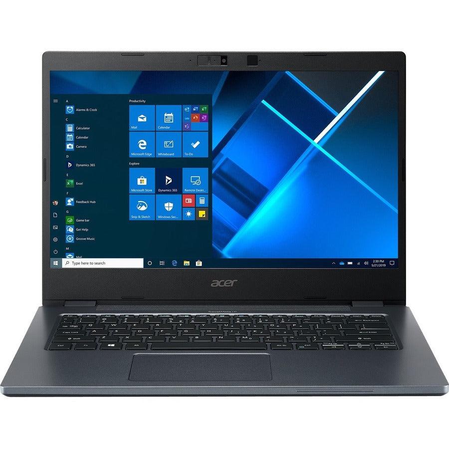 Acer TravelMate P4 P414-51 TMP414-51-56E0 14 Notebook - Full HD - Intel Core i5 11th Gen i5-1135G7 - 16 GB - 512 GB SSD - English Keyboard - Slate Blue" NX.VPDAA.003