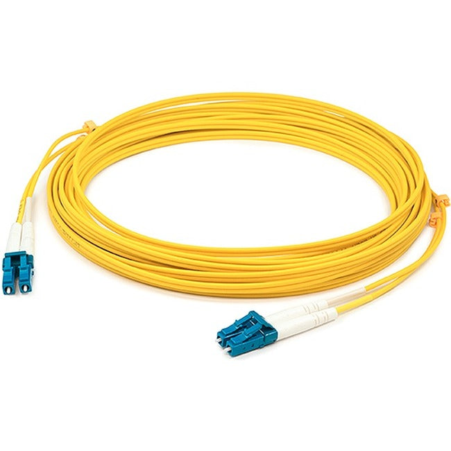 AddOn 1m LC (Male) to LC (Male) Black OS2 Duplex Fiber OFNR (Riser-Rated) Patch Cable ADD-LC-LC-1M9SMF-AA