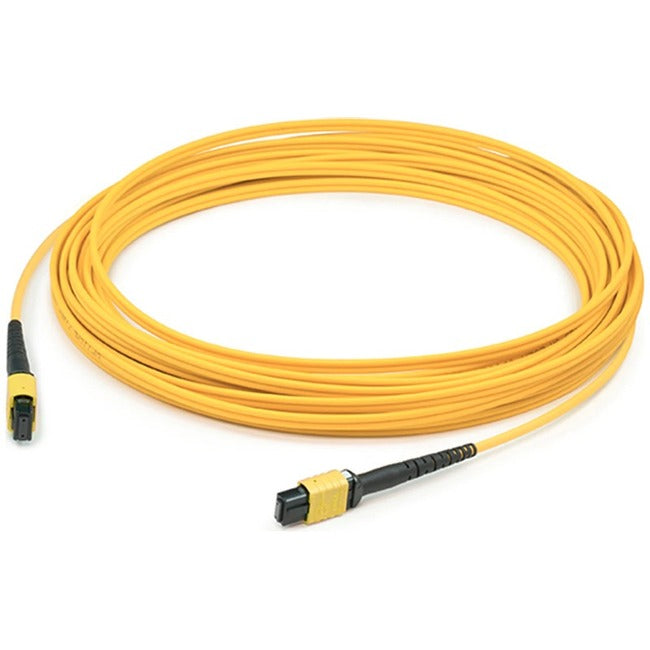 AddOn 40m MPO (Female) to MPO (Female) Yellow OS2 Duplex Fiber LSZH-rated Patch Cable ADD-MPOMPO-40M9SMFLZ