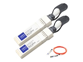 AddOn Arista Networks AOC-S-S-10G-10M to Dell AOC-SFP-10G-10M Compatible TAA Compliant 10GBase-AOC SFP+ to SFP+ Direct Attach Cable (850nm, MMF, 10m) ADD-SARSDE-AOC10M