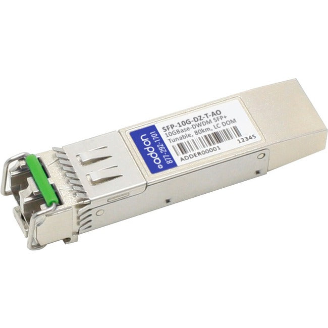 AddOn Arista Networks SFP-10G-DZ-T Compatible TAA Compliant 10GBase-DWDM 50GHz SFP+ Transceiver (SMF, Tunable, 80km, LC, DOM) SFP-10G-DZ-T-AO